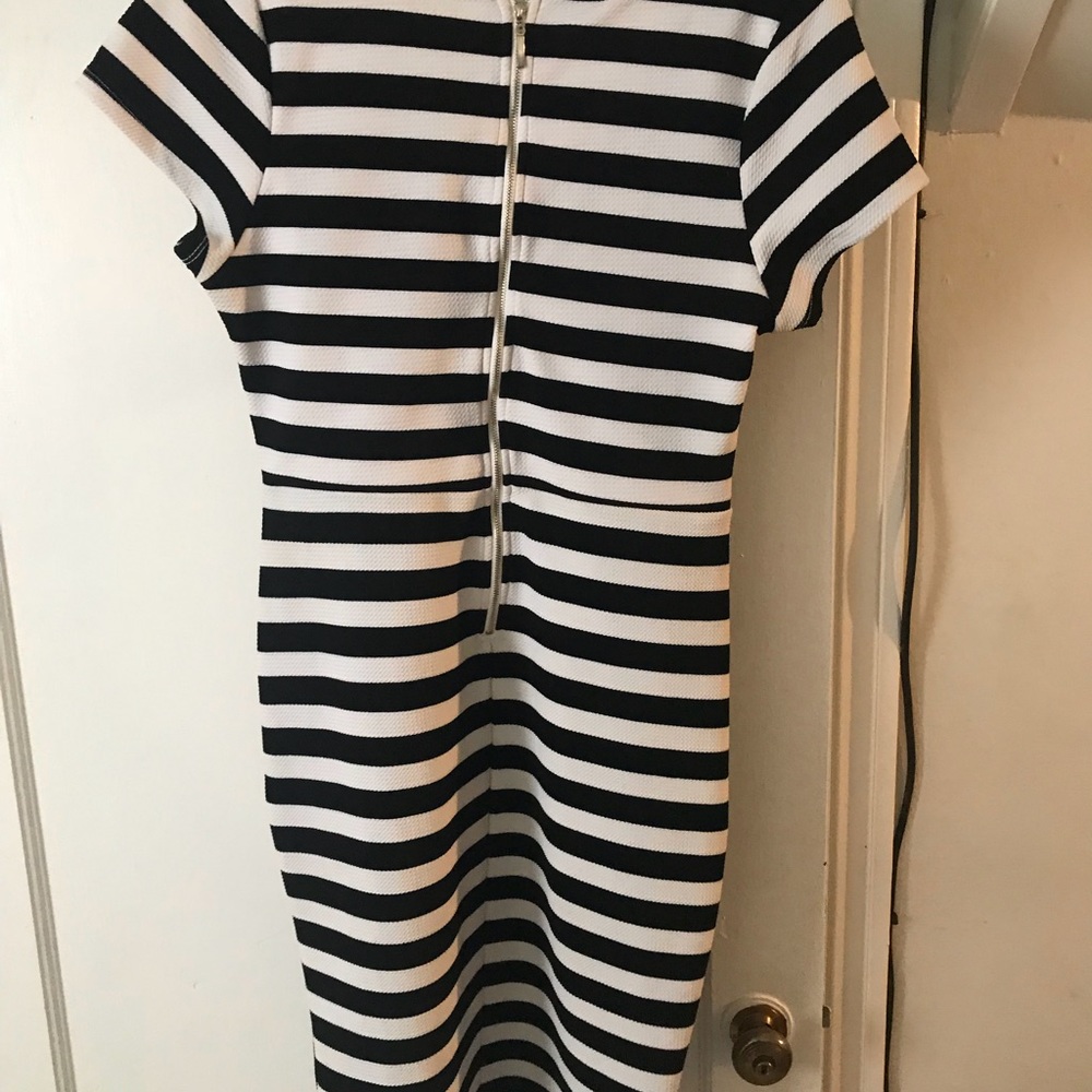 Striped Business Dress